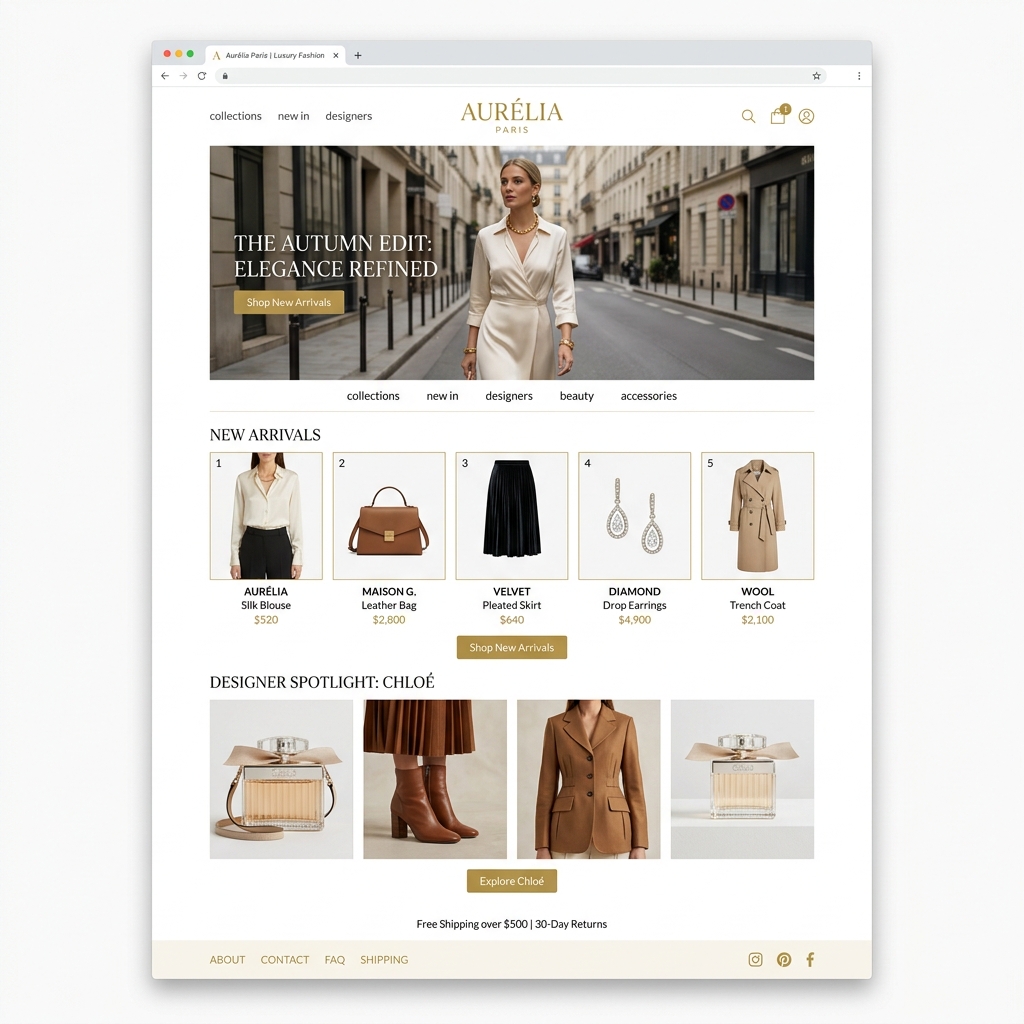 Luxury E-commerce